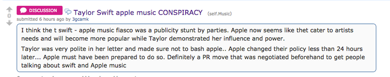 Illustration for article titled Meet the Truthers Who Think There's a Taylor Swift/Apple Conspiracy